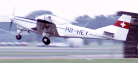 HB-HEY at EGLF 19780908 | 