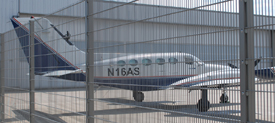 N16AS at EDTY 20220805 | Cessna 421B Golden Eagle II
