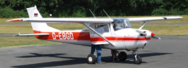 D-EBGD at EDQH 20220806 | Reims/Cessna F150J