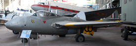 XH292 at Museum Brussels 20220911 | De Havilland 115 Vampire T.11