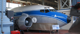 OO-SJA at Museum Brussels 20220911 | Boeing 707-329 (cockpit)
