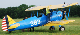 N68941 at LFFQ 20240519 | Boeing PT-17 Kaydet