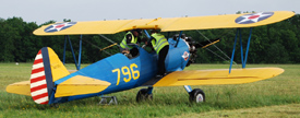 N43SV at LFFQ 20240519 | Boeing E75N1 Stearman