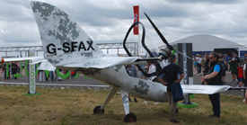 G-SFAX at EGVA 20240721 | Skyfly Technologies Axe