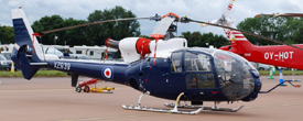 XZ939 at EGVA 20240721 | Aerospatiale SA.341C Gazelle HT2