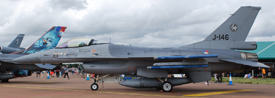 J-146 at EGVA 20240721 | General Dynamics F-16AM