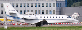 D-CAWX at EHRD 20240803 | Cessna 680+ Citation Sovereign